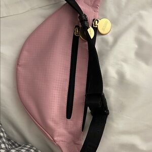 LeSportsac Pink and Black Crossbody Bag